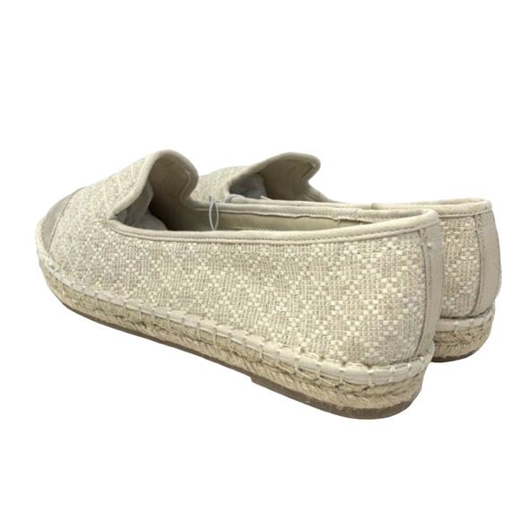 Universal Thread Slip On Espadrille Mule Loafers Women's Size 11 Cream NWT - Picture 5 of 8